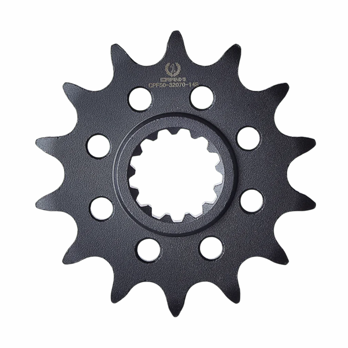 Crank1 Performance Motorcycle Sprocket Pitch 520 - CPF50-32070-14T - Black