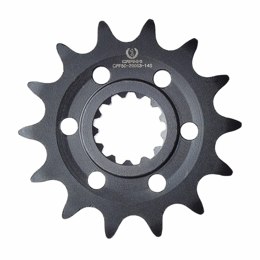 Crank1 Performance Motorcycle Sprocket Pitch 525 - CPF50-29053-14T - Black