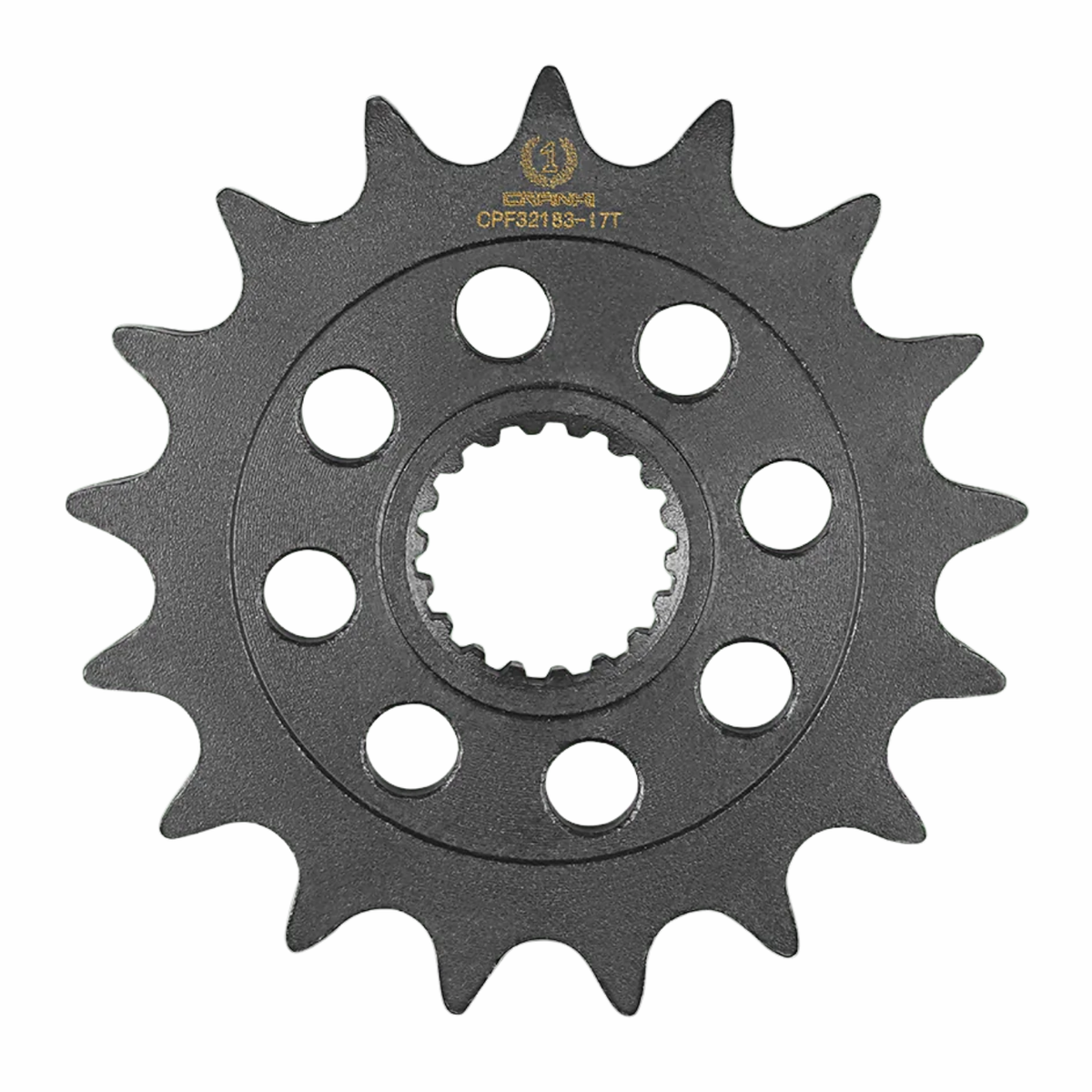 Crank1 Performance Motorcycle Sprocket Pitch 520 - CPF32183-17T - Black