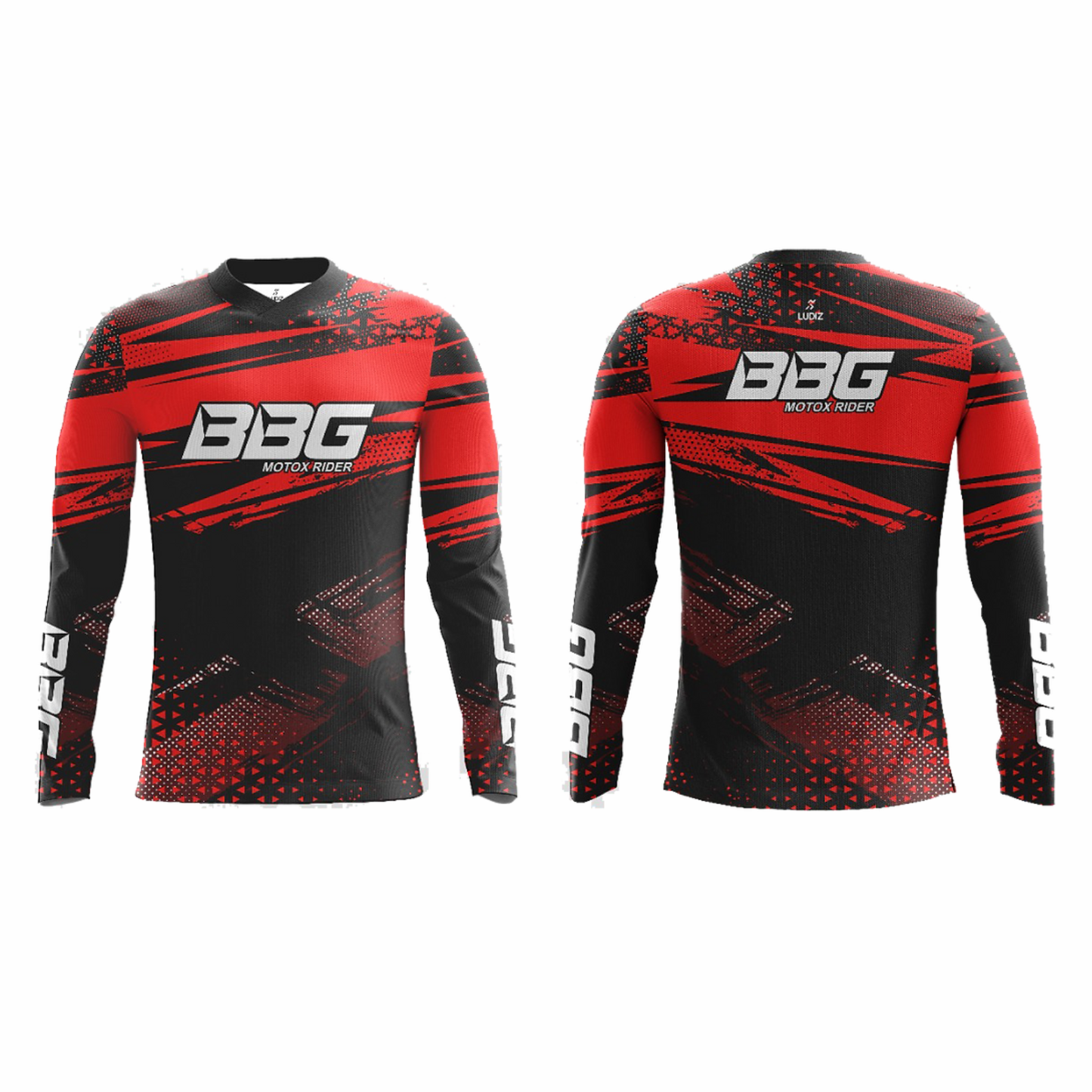 BBG Motocross Jersey - Red