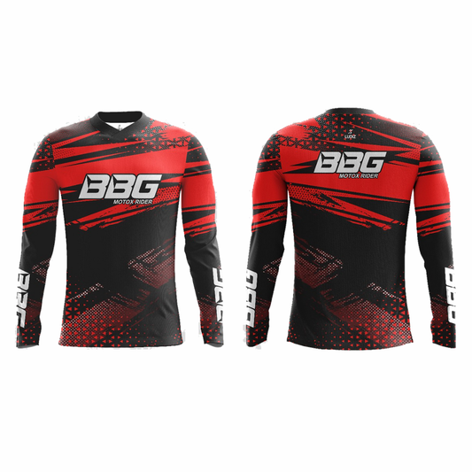BBG Motocross Jersey - Red