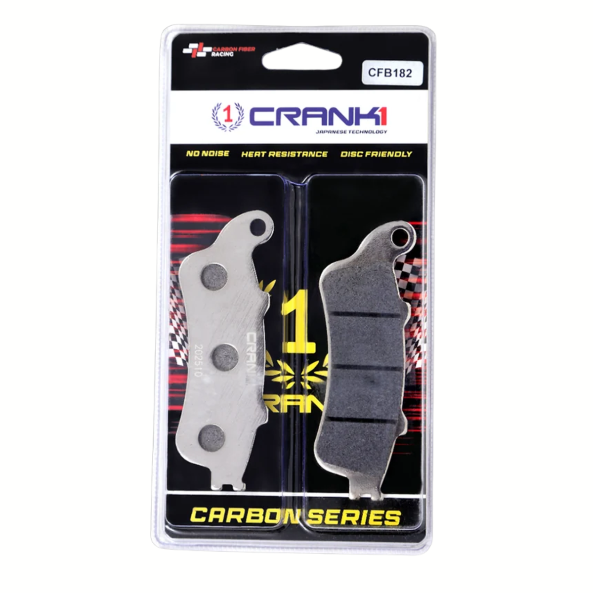 Crank1 Carbon Brake Pads - CFB182