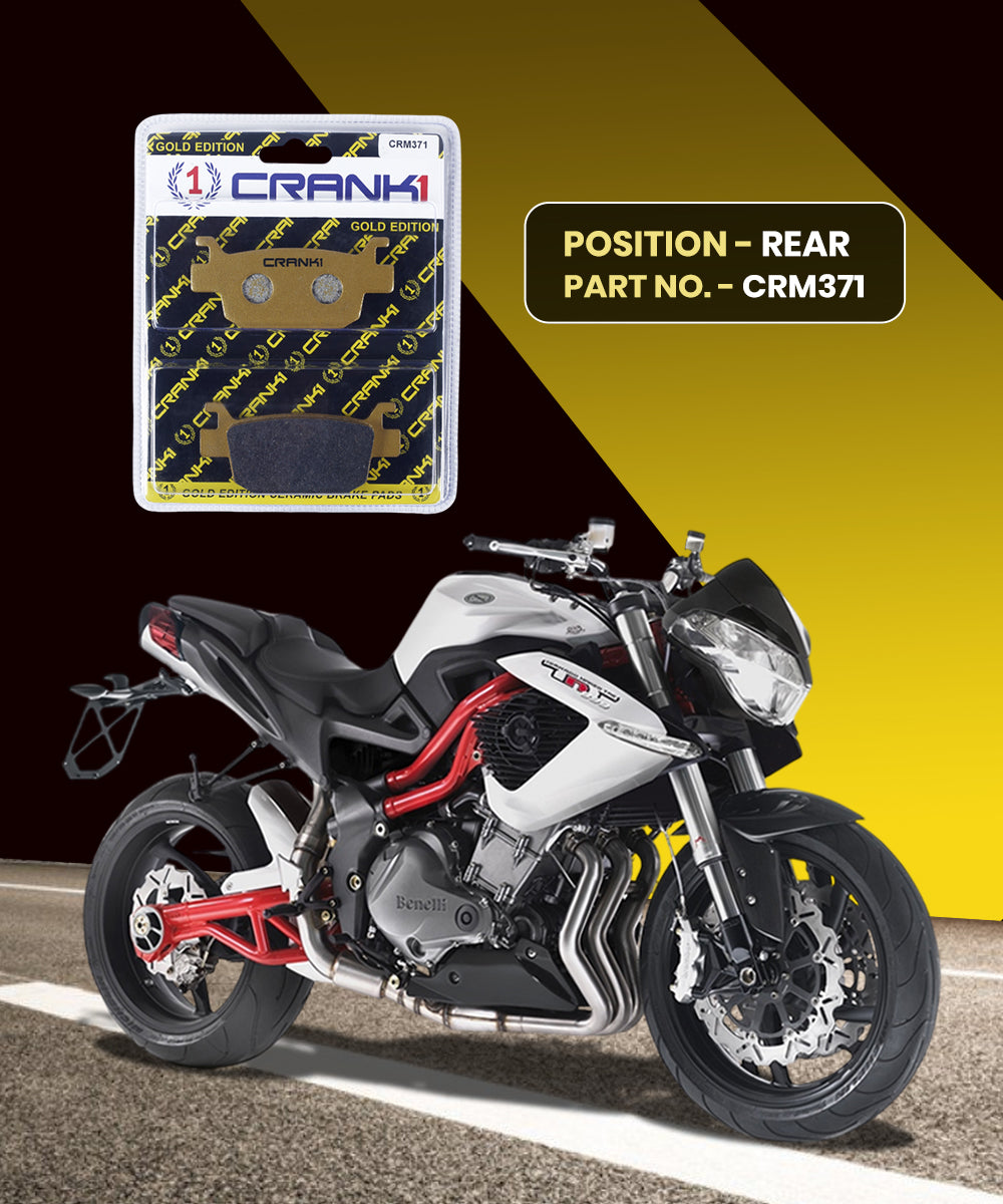 Crank1 Ceramic Brake Pads for Benelli TNT 899