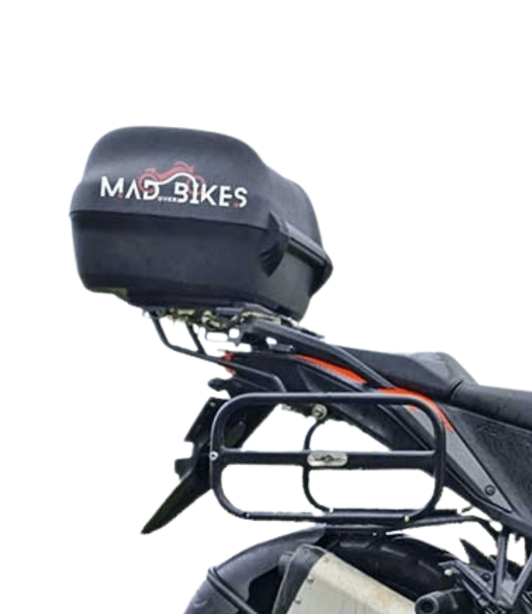 Mad Over Bikes Top Rack with Back Rest & Plate for KTM Adventure 250 / 390