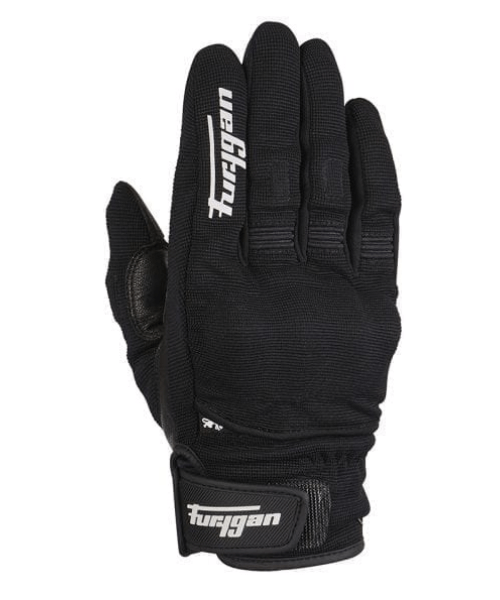Furygan Jet D3O Riding Gloves - Black White