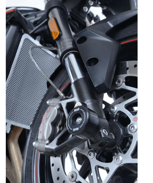 R & G Fork Protector for Triumph Street Triple 765 RS / Trident 660 2021 - FP0198BK