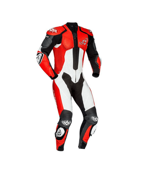Ixon Vendetta Evo Racing Leather Riding Suit - Red