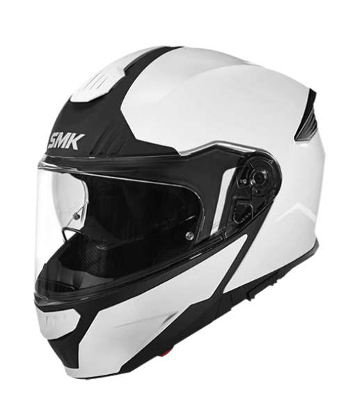 SMK Gullwing GL100 White Helmet