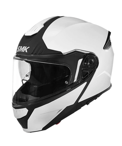 SMK Gullwing GL100 White Helmet