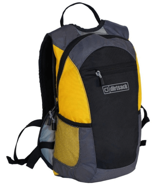 Dirtsack Typhoon- Hydration Ridepack - With Bladder / Yellow