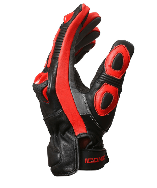 BBG Snell Iconic Riding Gloves - Red