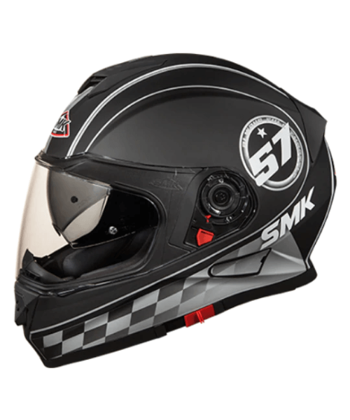 SMK Twister Blade MA266 Black Grey Helmet