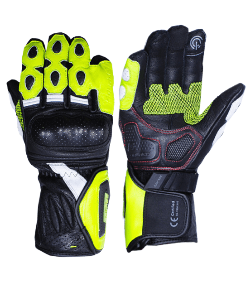 Solace Outlaw STR Riding Gloves (Hi-Viz Pop)