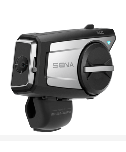 Sena 50C Motorcycle Communication and 4K Camera system Sound by Harman Kardon