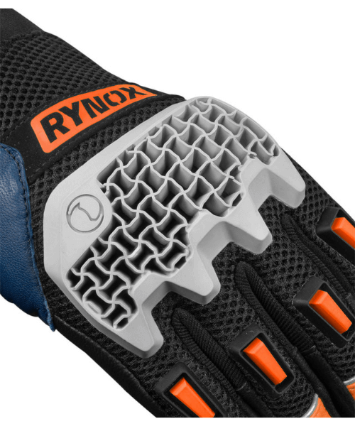 Rynox Gravel Dualsport Riding Gloves Blazing Orange