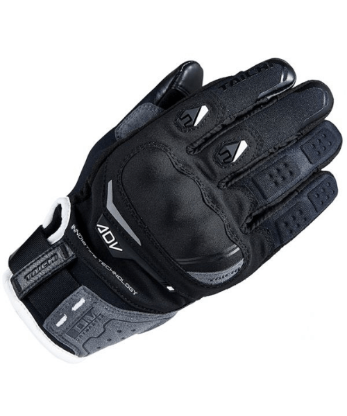 RS Taichi Drymaster Compass Riding Gloves - Black White