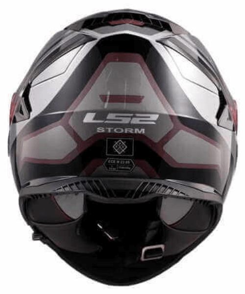 LS2 FF800 Storm Faster Gloss Titanium Full Face Helmet
