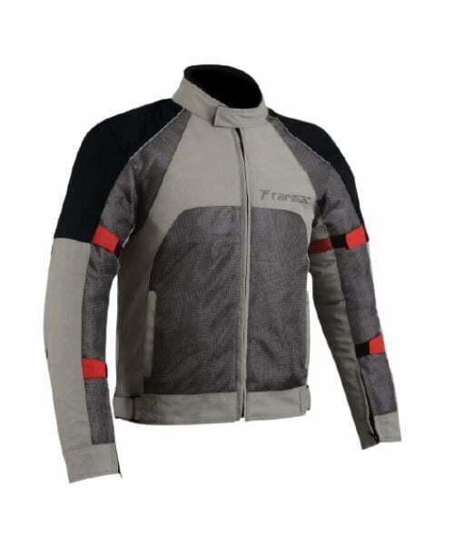 Tarmac Drifter II Level 2 Riding Jacket Grey Black Red