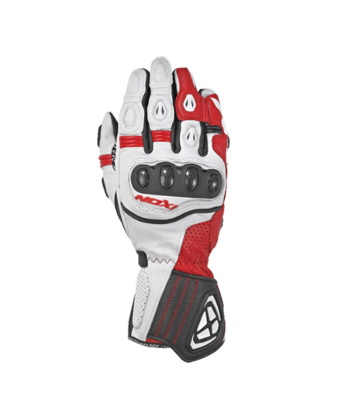 Ixon RS Tilt MS Leath Riding Gloves - Black White Red