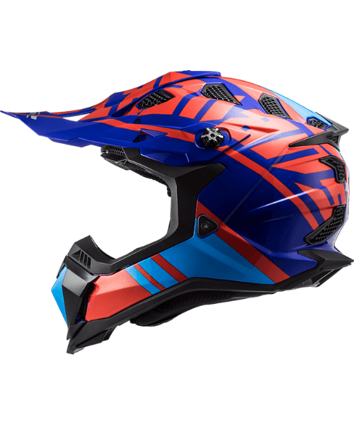 LS2 MX700 Subverter Evo Gammax Gloss H-V Yellow Green Helmet