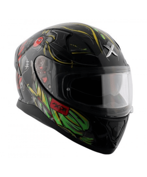 Axor Apex Sea Devil Black Red Helmet