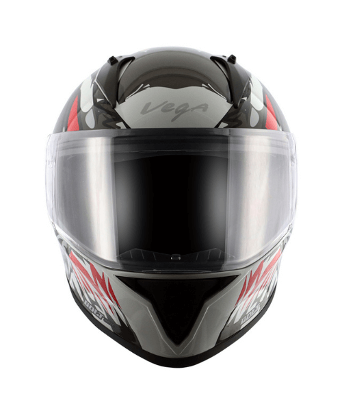 Vega Bolt Bunny White Red Helmet