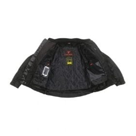 Tarmac One III Riding Jacket with Safe Tech Chest Protectors - Black