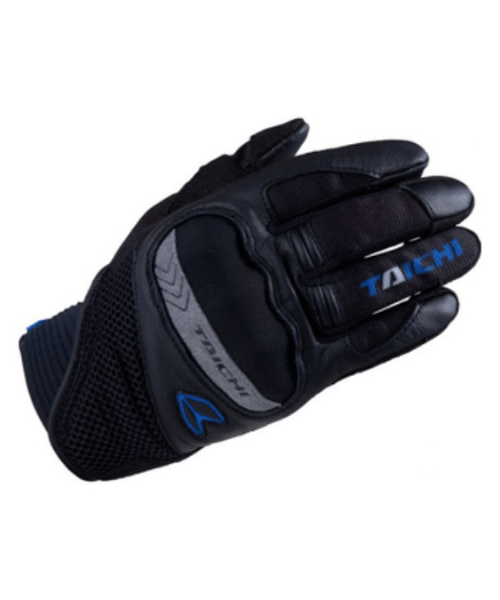 RS Taichi Scout Mesh Riding Gloves - Black Blue