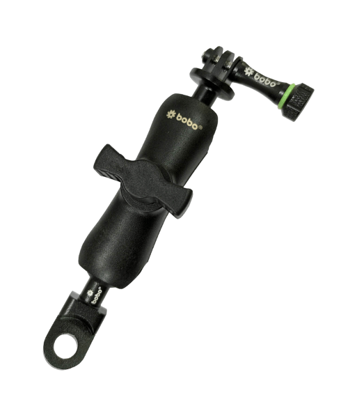 BOBO BM9 Action Camera Bike Mount Combo - Rearview Mirror Attachment