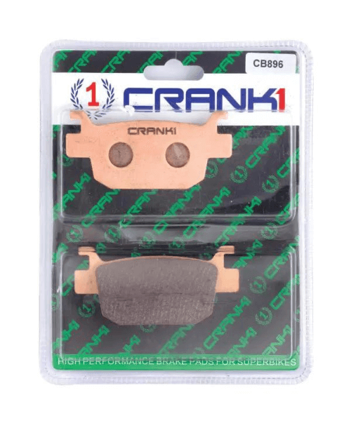 Crank1 Fully Sintered H2 Series Brake Pads for BENELLI TRK 502