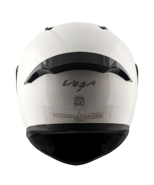 Vega Bolt White Helmet