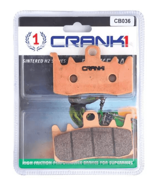 Crank1 Fully Sintered H2 Series Brake Pads for Harley Davidson Pan America