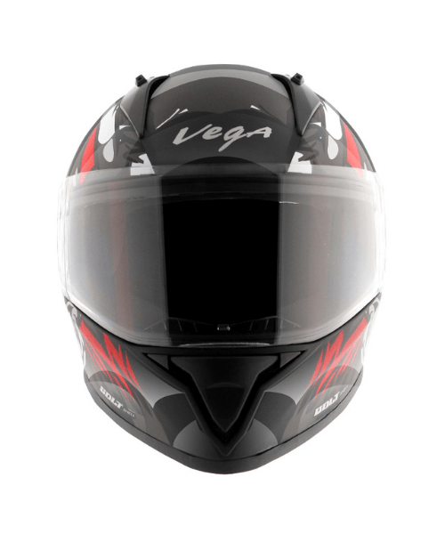 Vega Bolt Bunny Black Red Helmet