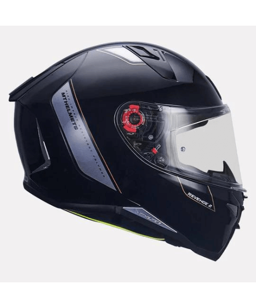 Mt Revenge 2 Solid Gloss Helmet - Black