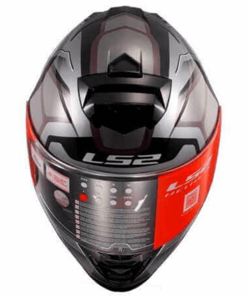 LS2 FF800 Storm Faster Gloss Titanium Full Face Helmet