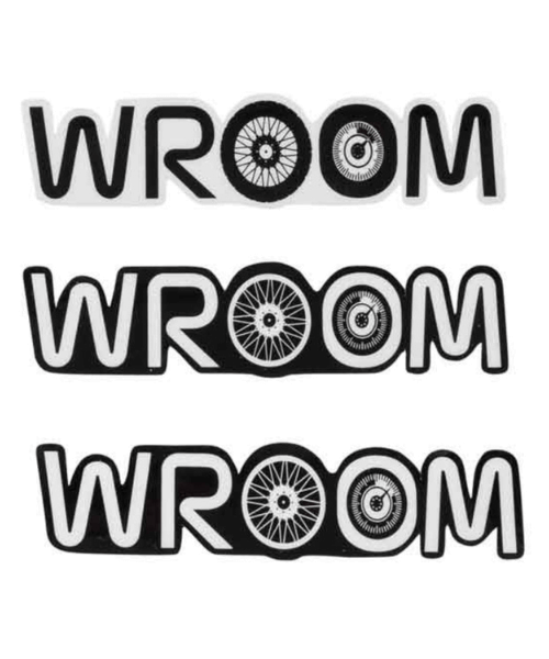 Wroom Reflective / UV Protected Stickers