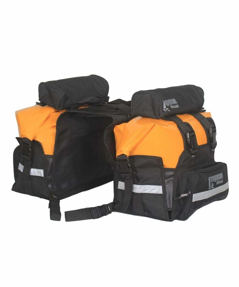 Dirtsack Frogman Saddlebag - Orange