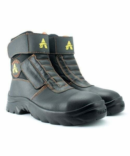 Orazo Picus -Velcro (Vwr) Riding Boots - EU 39 / UK 5 / Black Orange