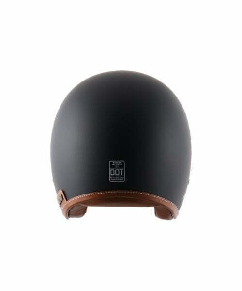 AXOR Retro Jet Helmet - Dull Black