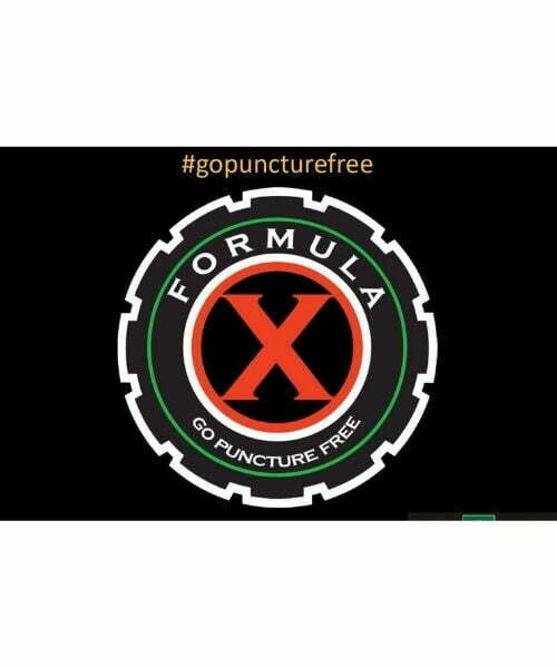 Formula X Motorcycle Pro DIY Kit - Gel Based High Speed Puncture Sealant Motorcycle Pro for 2 Tyres