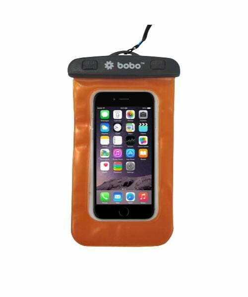 BOBO Waterproof Mobile Phone Pouch - Orange / Pack of 1