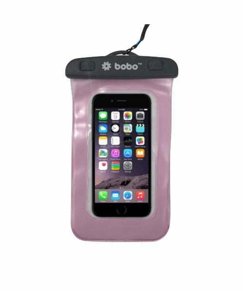 BOBO Waterproof Mobile Phone Pouch - Light Pink / Pack of 1
