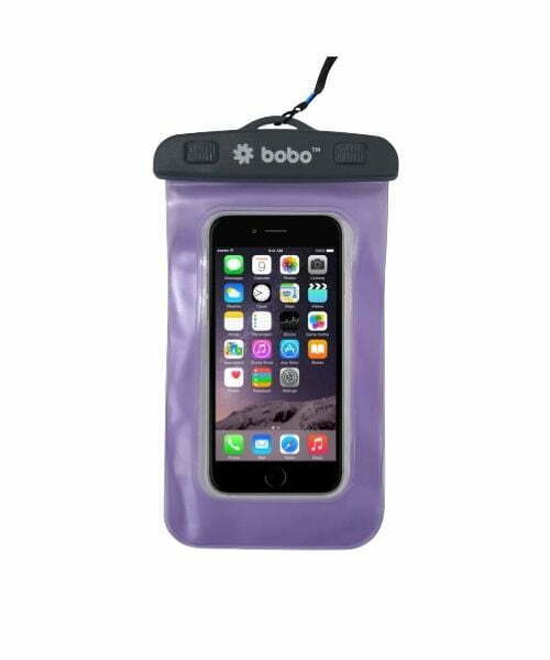 BOBO Waterproof Mobile Phone Pouch - Purple / Pack of 1