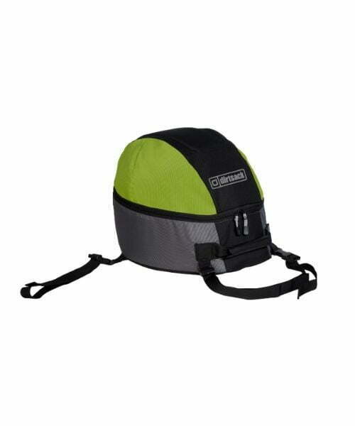 Dirtsack Shellsack - Helmet Bag For Road Helmets - Green Black
