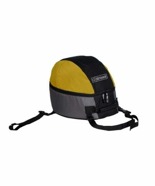 Dirtsack Shellsack - Helmet Bag For Road Helmets - Yellow Black