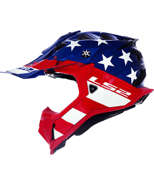 LS2 MX700 Subverter Evo Krome Glory Us Flag Helmet