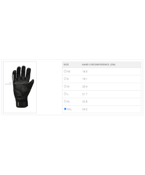Bikeratti Equator Summer Leather Riding Gloves - Black