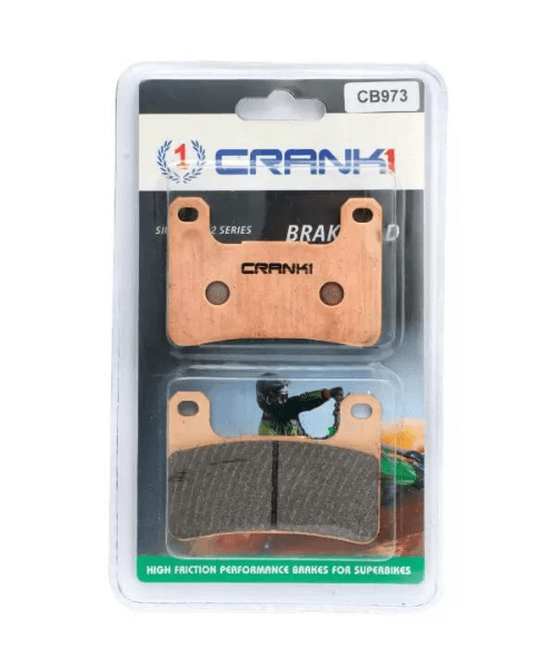 Crank1 Fully Sintered H2 Series Brake Pads for Suzuki GSX-R1000