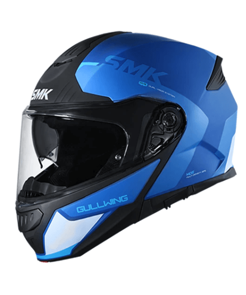 SMK Gullwing Kresto MA551 Black Blue Helmet