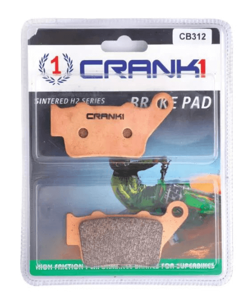 Crank1 Fully Sintered H2 Series Brake Pads for BMW S1000 RR